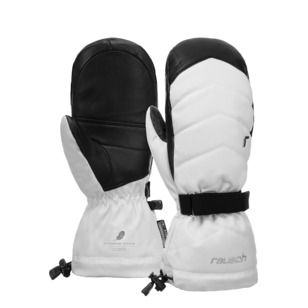 Reusch Nadia R-TEX® XT Mitten 6231553 1101 white black 1